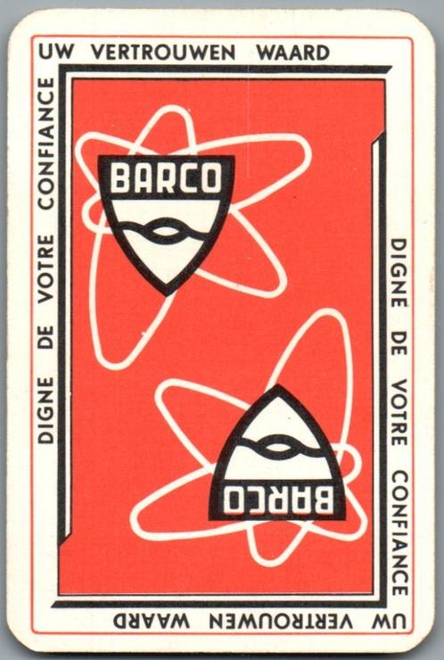 speelkaart - LK8470 - Barco, uw vertrouwen waard, Verzamelen, Speelkaarten, Jokers en Kwartetten, Zo goed als nieuw, Speelkaart(en)