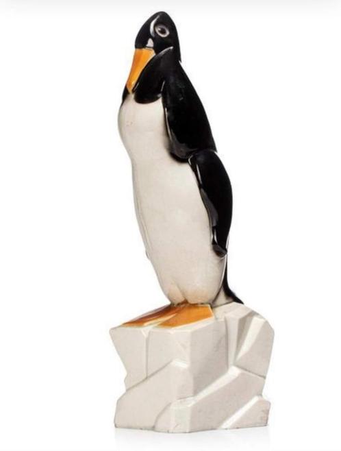 Géo Condé, pingouin, Antiquités & Art, Art | Sculptures & Bois, Enlèvement ou Envoi