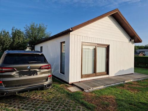 Chalet de vacances à vendre à Middelkerke, Caravanes & Camping, Caravanes résidentielles, jusqu'à 5, Enlèvement ou Envoi