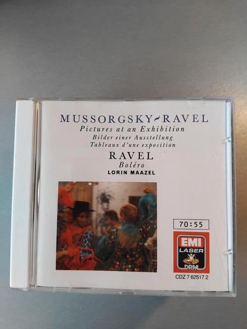 Cd. Mussorgsky/Ravel. (EMI)., Cd's en Dvd's, Cd's | Klassiek, Ophalen of Verzenden