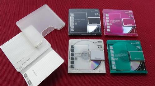 Minidisc Daiso Window ( pink/wh./bl./green )-Japan Import -, TV, Hi-fi & Vidéo, Walkman, Discman & Lecteurs de MiniDisc, Enregistreur MiniDisc