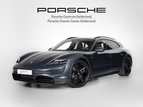 Porsche Taycan 4 Cross Turismo, Auto's, Porsche, Bedrijf, Lederen bekleding, Metaalkleur, Zetelverwarming, Elektrisch, Break, Automaat