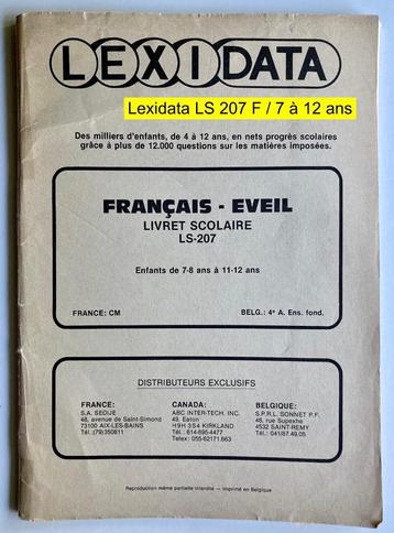 Fichier Lexidata LS207 Français 4me année - 6€
