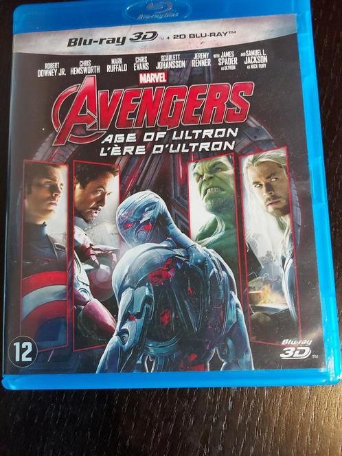 Avengers: l'ère d'Ultron, CD & DVD, Blu-ray, Comme neuf, Action, 3D, Enlèvement ou Envoi