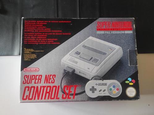SNES - boîte - bon état - reçu, Consoles de jeu & Jeux vidéo, Consoles de jeu | Nintendo Super NES, Utilisé, Enlèvement ou Envoi