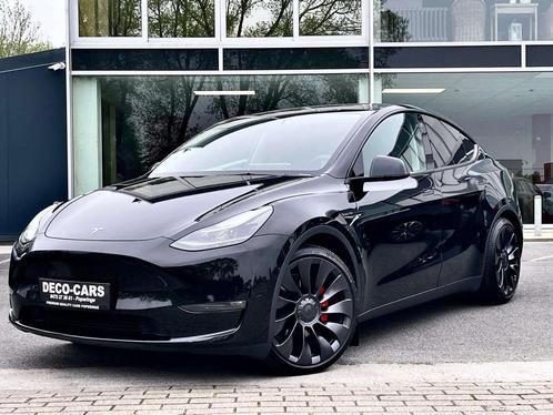 Tesla Model Y PERFORMANCE / TREKHAAK / SLECHTS : 46.111km, Autos, Tesla, Entreprise, Achat, Model Y, ABS, Caméra de recul, Airbags