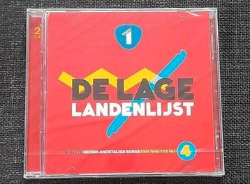 Dubbel-cd De Lage Landenlijst vol. 4 radio 1, nieuw in folie