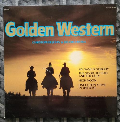 LP Golden Western par Christopher John & son orchestre, CD & DVD, Vinyles | Country & Western, Utilisé, Enlèvement ou Envoi
