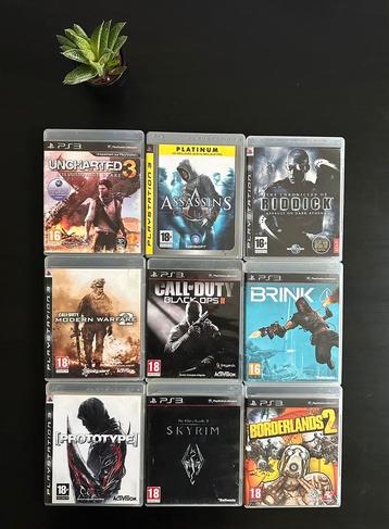 Lot de jeux - PlayStation 3 (PS3)