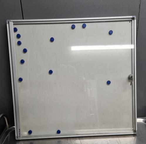 Magnetisch Whiteboard, afsluitbaar, 65 x 65 cm, Maison & Meubles, Accessoires pour la Maison | Tableaux d'affichage, Utilisé, Tableau magnétique