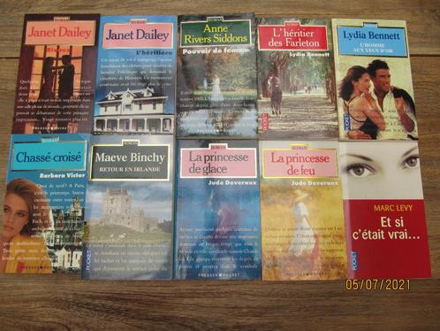 Lot de 10 romans d’amour Pocket, Livres, Romans, Comme neuf, Enlèvement ou Envoi