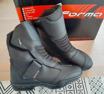 Bottes de moto imperméables New Forma Rival unisexes - Taill