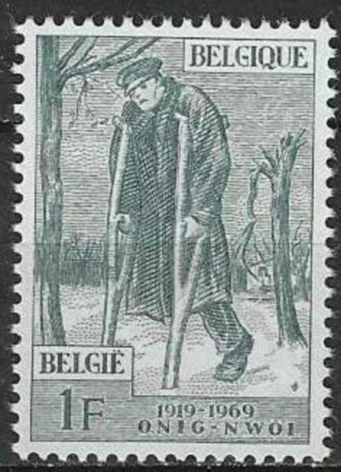 Belgie 1969 - Yvert 1510 - Oorlogsinvaliden (PF), Timbres & Monnaies, Timbres | Europe | Belgique, Non oblitéré, Envoi