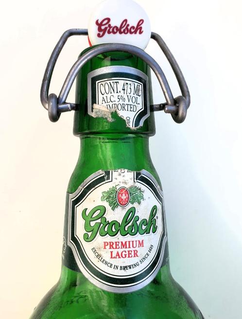 Grolsch 🇳🇱 bouteille de bière ~ vintage, Collections, Marques de bière, Comme neuf, Bouteille(s), Grolsch, Enlèvement ou Envoi