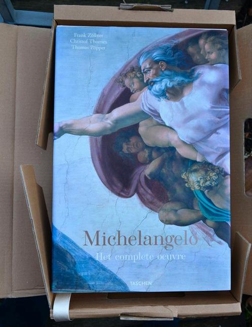 Michelangelo - 1475-1564 - het complete oeuvre, Boeken, Kunst en Cultuur | Beeldend, Zo goed als nieuw, Ophalen
