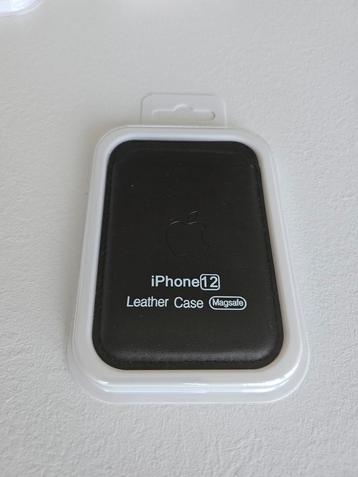 Iphone 12 leather case magsafe NIEUW