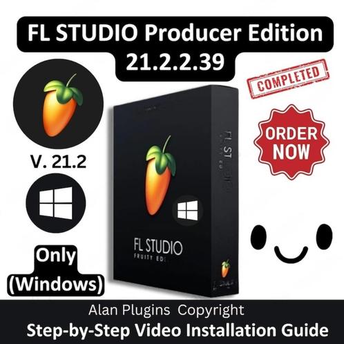 fl studio 21 Producer Edition 21.2 pour la production musica, Informatique & Logiciels, Logiciel Audio, Neuf, MacOS, Windows, Enlèvement ou Envoi