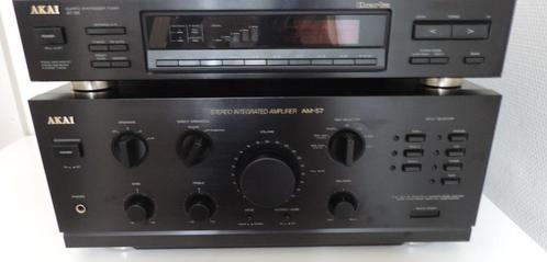 Akai AM-57 Versterker + AT 56L Tuner, Audio, Tv en Foto, Versterkers en Ontvangers, Gebruikt, Stereo, 60 tot 120 watt, Overige merken