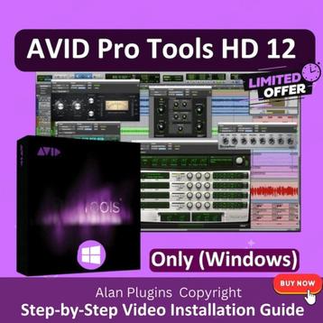 Logiciel de production musicale Avid Pro Tools Hd 12 pour Wi
