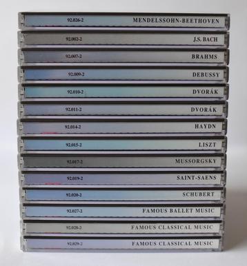14 CD'S VIENNA COLLECT. CLASSICAL MUSIC/DDD/ OOK PER CD = 1€