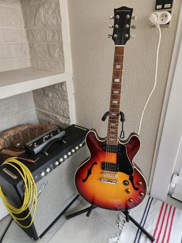 Semi hollow body Daytone 1970s Japanse ES335