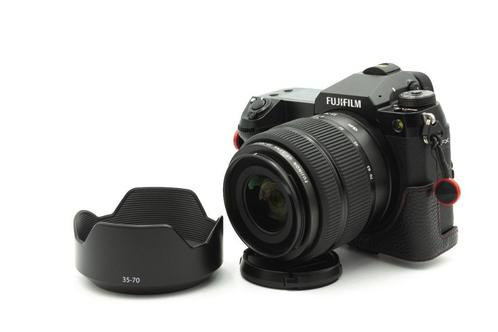 Fujifilm GFX 50S II + Fujinon GF 35-70mm F4.5-5.6 WR + Extra, Audio, Tv en Foto, Fotocamera's Digitaal, Zo goed als nieuw, Compact