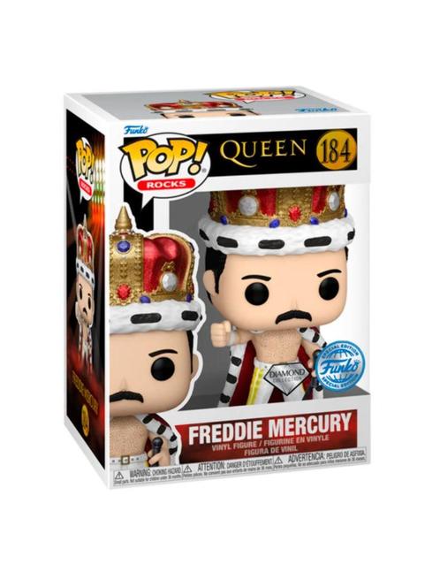 Funko POP Queen Freddie Mercury (184) Exclusive, Collections, Jouets miniatures, Neuf, Envoi