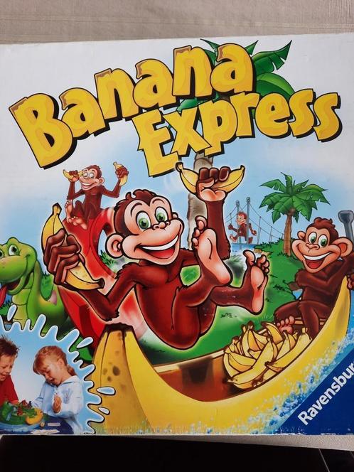 Banana Express Ravensburger, Hobby en Vrije tijd, Gezelschapsspellen | Overige, Zo goed als nieuw, Een of twee spelers, Drie of vier spelers