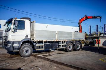 DAF CF 450-6X4+FASSI18T/M(3EXT)-78500KM