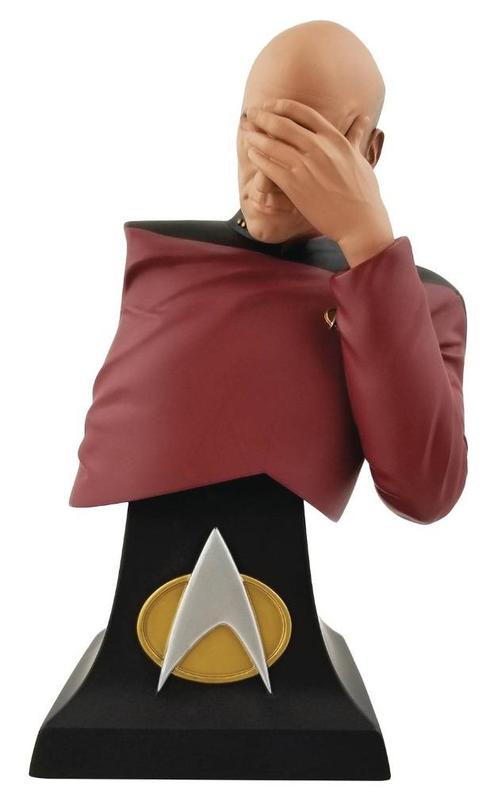 SDCC 2020 Star Trek The Next Generation: Captain Picard bust, Collections, Cinéma & Télévision, Neuf, Enlèvement ou Envoi