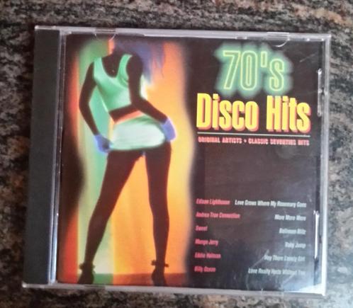 Cd - 70's Disco Hits - Pop - Cd en excellent état - 4€, CD & DVD, CD | Pop, Comme neuf, 1960 à 1980, Enlèvement ou Envoi