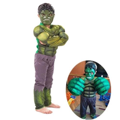 Hulk kostuum voor kids met of zonder handschoenen, Enfants & Bébés, Costumes de carnaval & Déguisements, Neuf, Garçon ou Fille
