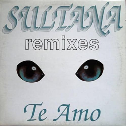 12"  Sultana ‎– Te Amo (Remix), CD & DVD, Vinyles | Dance & House, Comme neuf, Autres genres, 12 pouces, Enlèvement ou Envoi