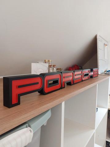 Porsche letter box logo! 3d print