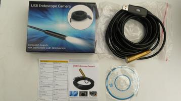 inspectiecamera/endoscoop - 4 LED light - 5 meter USB kabel