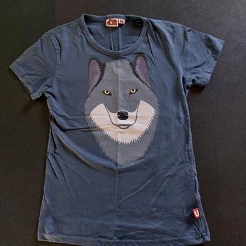 t-shirt Dyr maat 10 Wolf