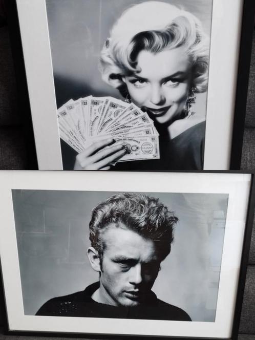 Marilyn Monroe & James Dean/LImited Édition/Foto's/2, Verzamelen, Muziek, Artiesten en Beroemdheden, Gebruikt, Foto of Kaart, Ophalen
