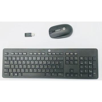 Nouveau clavier/souris/dongle USB HP Slim QWERTY espagnol