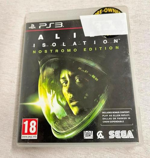 Alien Isolation - Édition Nostromo PS3 Sony Playstation 3, Consoles de jeu & Jeux vidéo, Jeux | Sony PlayStation 3, Comme neuf