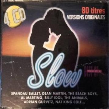 4-CD-BOX * Best of Slows- 80 titres versions originales