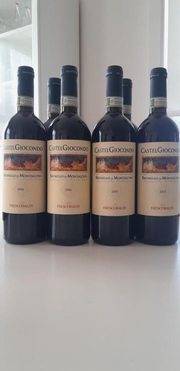 Brunello Frescobaldi Tenuta CastelGiocondo 2015 & 2016