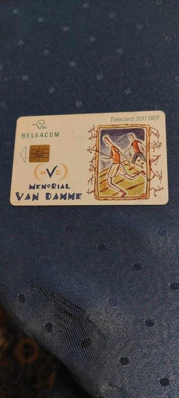 Telefoonkaart/Belgacom/Memorial Ivo Van Damme / 1998