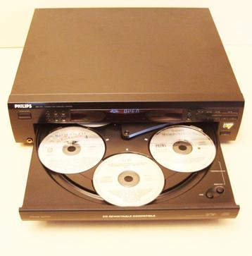 Philips CDC 775 CD-Speler Vr 5 CD's / Shuffle / CDRewritable