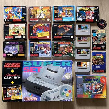 Console Super Nintendo Super Set + Jeux