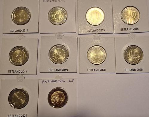 Pièces de 2 euros Estonie, Timbres & Monnaies, Monnaies | Europe | Monnaies euro, Monnaie en vrac, 2 euros, Estonie, Enlèvement ou Envoi
