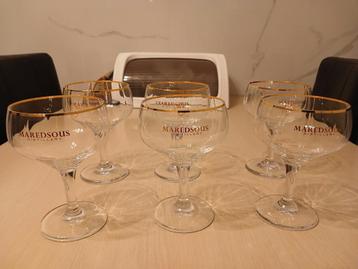 6 verres à maredsous