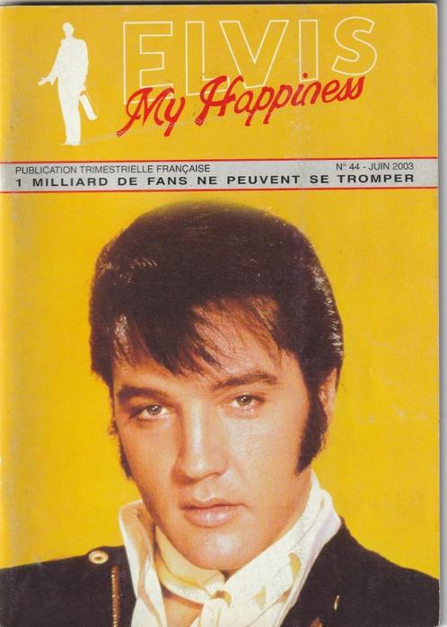 Elvis Presley My Happiness * Lot de revues, Livres, Journaux & Revues, Neuf, Musique, Cinéma ou TV, Envoi