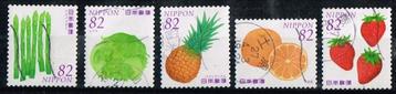 Timbres-poste du Japon - K 3978 - fruits et légumes