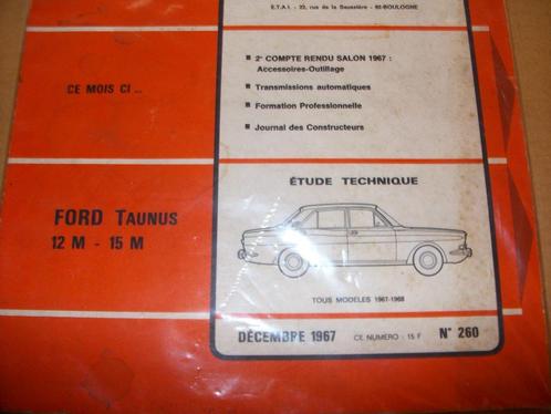 revue technique ford taunus de 1965-1970, Livres, Autos | Livres, Utilisé, Ford, Enlèvement ou Envoi