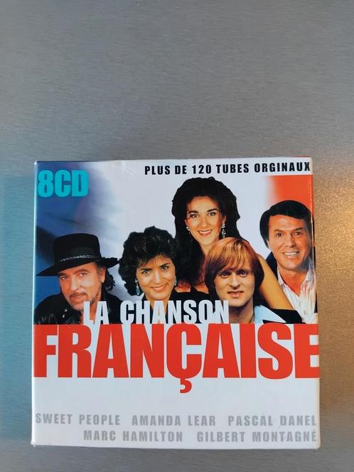 8 cd box. La Chanson Française., Cd's en Dvd's, Cd's | Verzamelalbums, Zo goed als nieuw, Ophalen of Verzenden